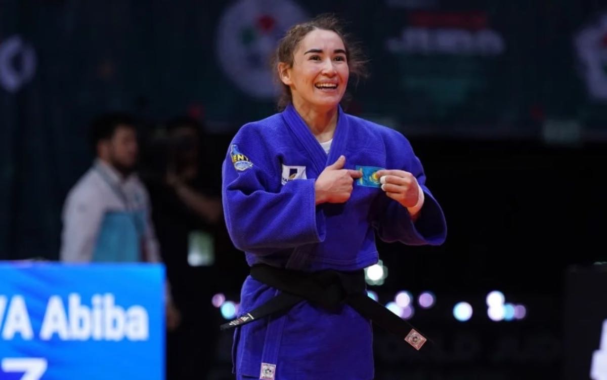 Әбиба Әбужақынова дзюдодан Әлем чемпионатының күміс жүлдегері атанды
