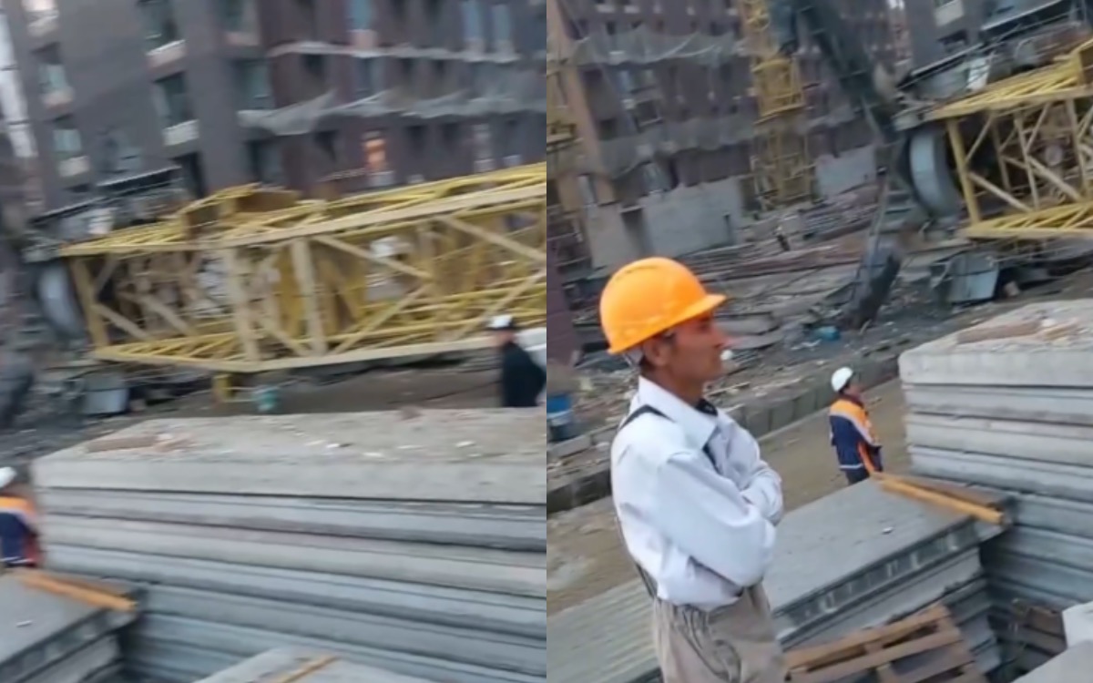 Астанада кран аударылып, жұмысшы қаза тапты