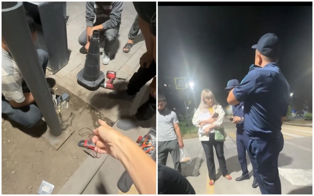 “Жерде дірілдеп жатты”: Алматыда бір жасар баланы аулада тоқ соқты