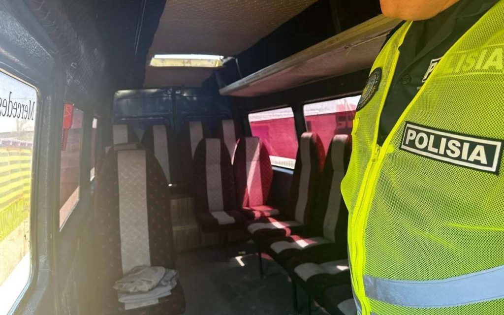 Қызылордада жүргізуші куәлігі жоқ қызметкер балабақша көлігін жүргізген