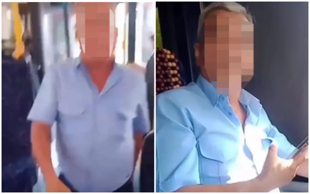 Алматыда автобус жүргізушісі мен жолаушының арасында жанжал шықты