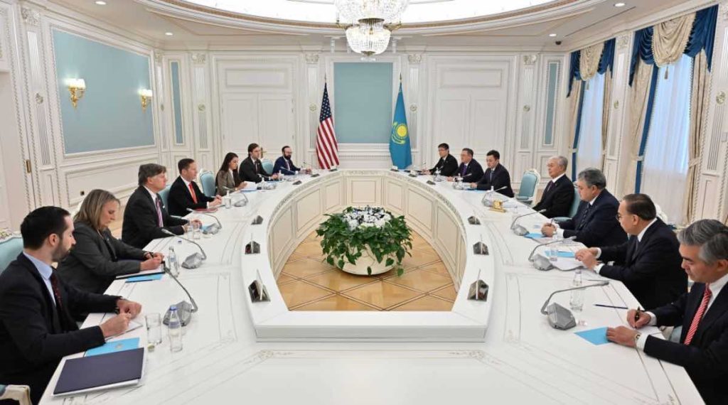 Тоқаев Трамптың арнайы өкілін қабылдады