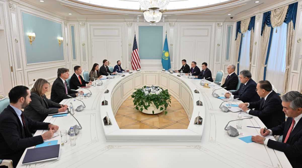 Тоқаев Трамптың арнайы өкілін қабылдады