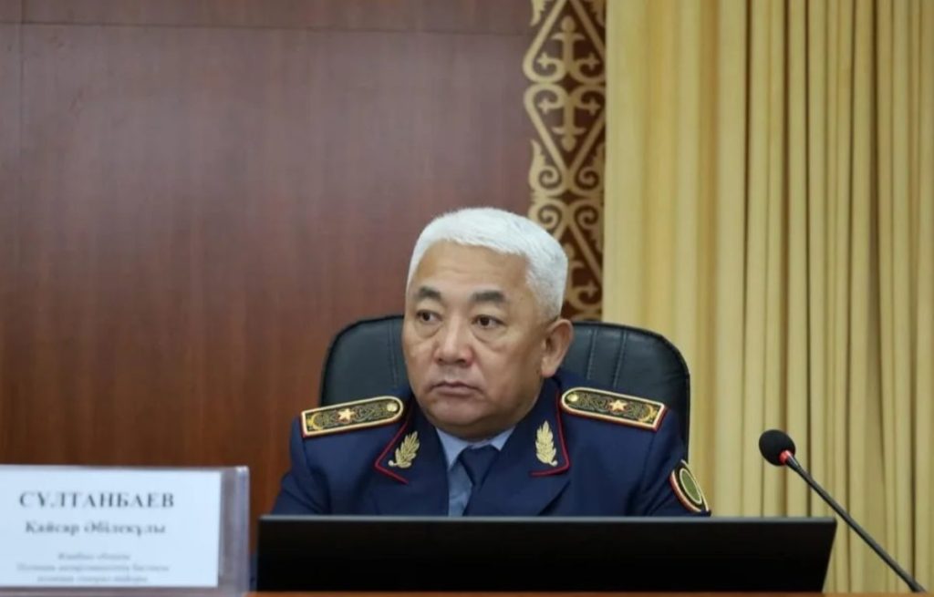 Жамбыл облысы полиция департаментіне жаңа басшы тағайындалды